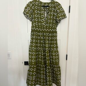 Anthropologie Somerset midi dress. NWT!